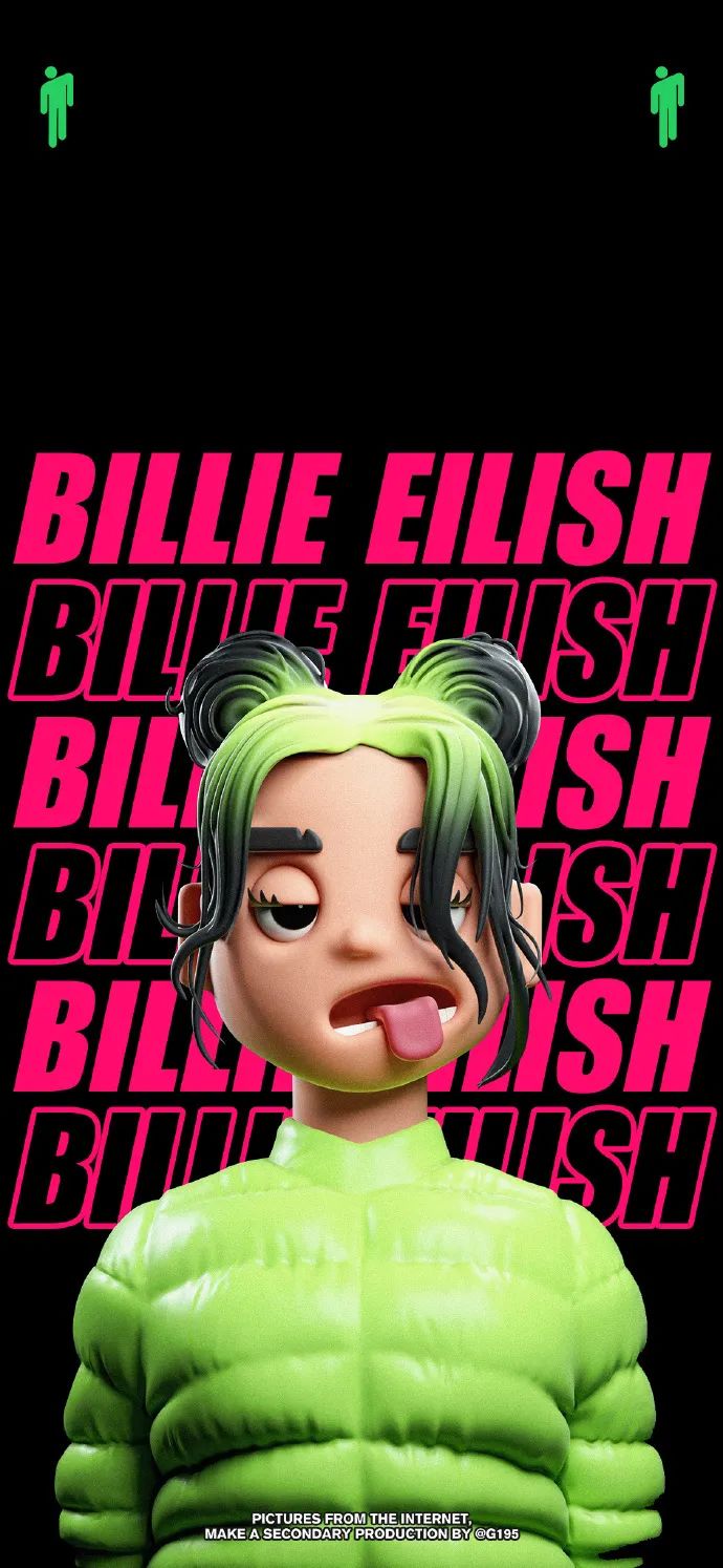 壁纸酷女孩billieeilish