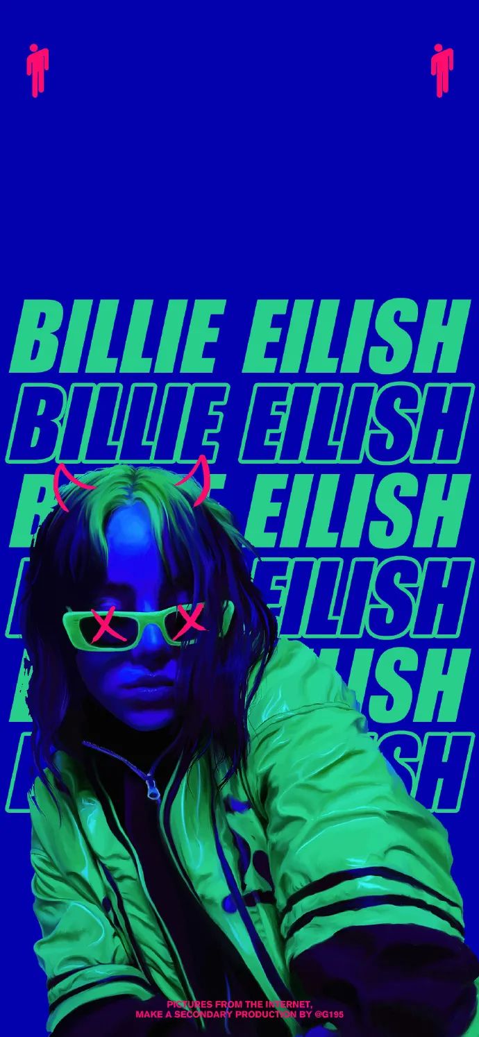 壁纸酷女孩billieeilish