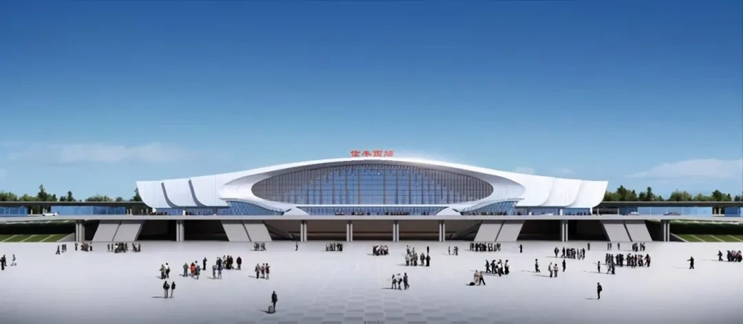 信丰西站龙南东站定南西站广东段站房和平东站龙川西站河源北站(东源