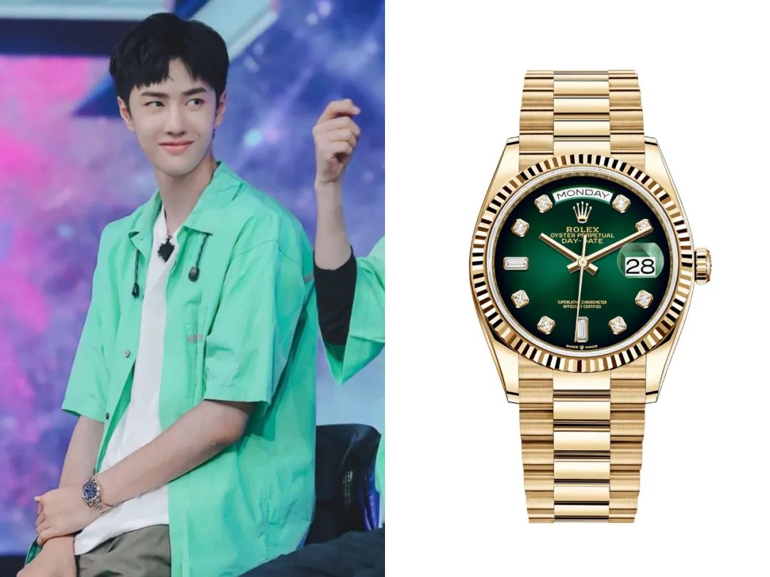 王一博戴什么表既戴宝珀劳力士也爱千元卡西欧