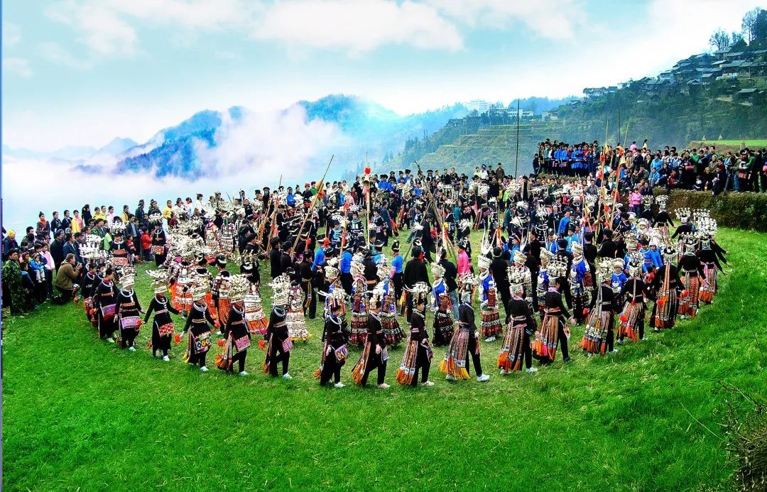 图说贵州苗族芦笙舞