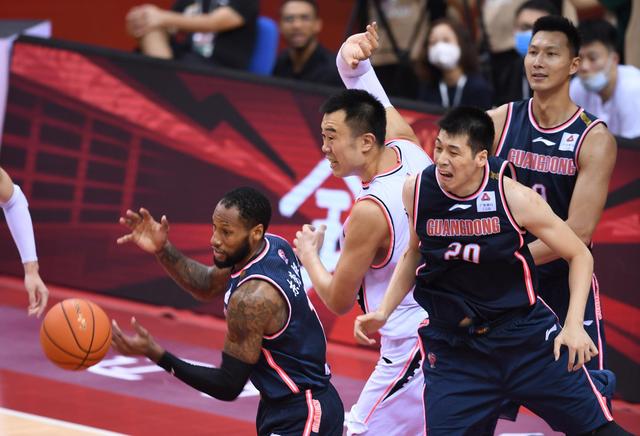 上赛季总决赛广东队以2比1战胜辽宁队.新华社供图