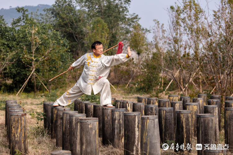 梅花桩,别具一格的独特拳派