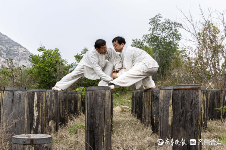 梅花桩,别具一格的独特拳派