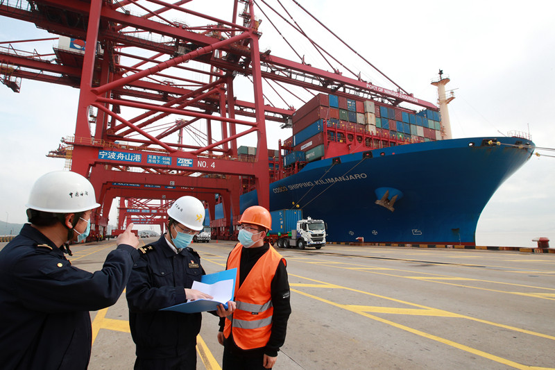 杭州海关优化服务支持宁波舟山港开拓一带一路航线