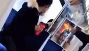 加拿大中国留学生在地铁上遭歹徒袭击 图源：青蜂侠