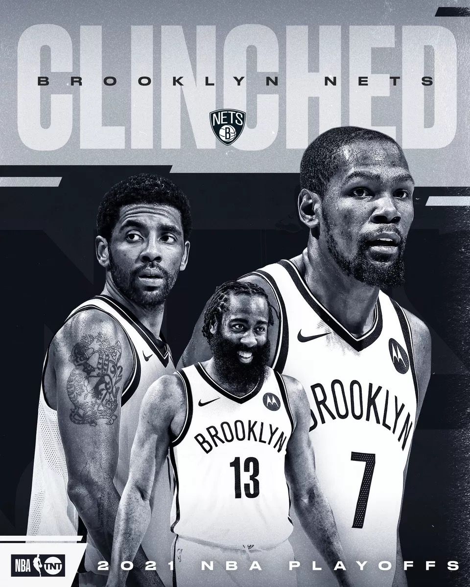 7人得分上双欧文9分,篮网率先锁定季后赛