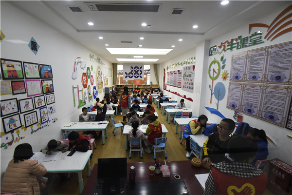 锦屏三江镇花式课后服务让社区四点半课堂不再难