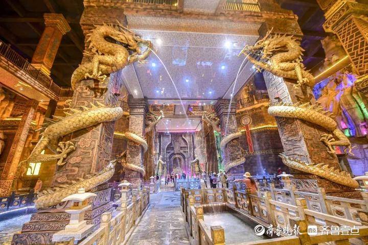 济南神秘溶洞打造"龙宫"!五一假期龙文化主题景区等你来打卡
