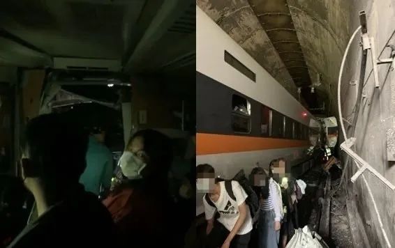 台铁脱轨死亡人数升至48人：疑似工程车没拉手刹滑落撞列车休闲区蓝鸢梦想 - Www.slyday.coM