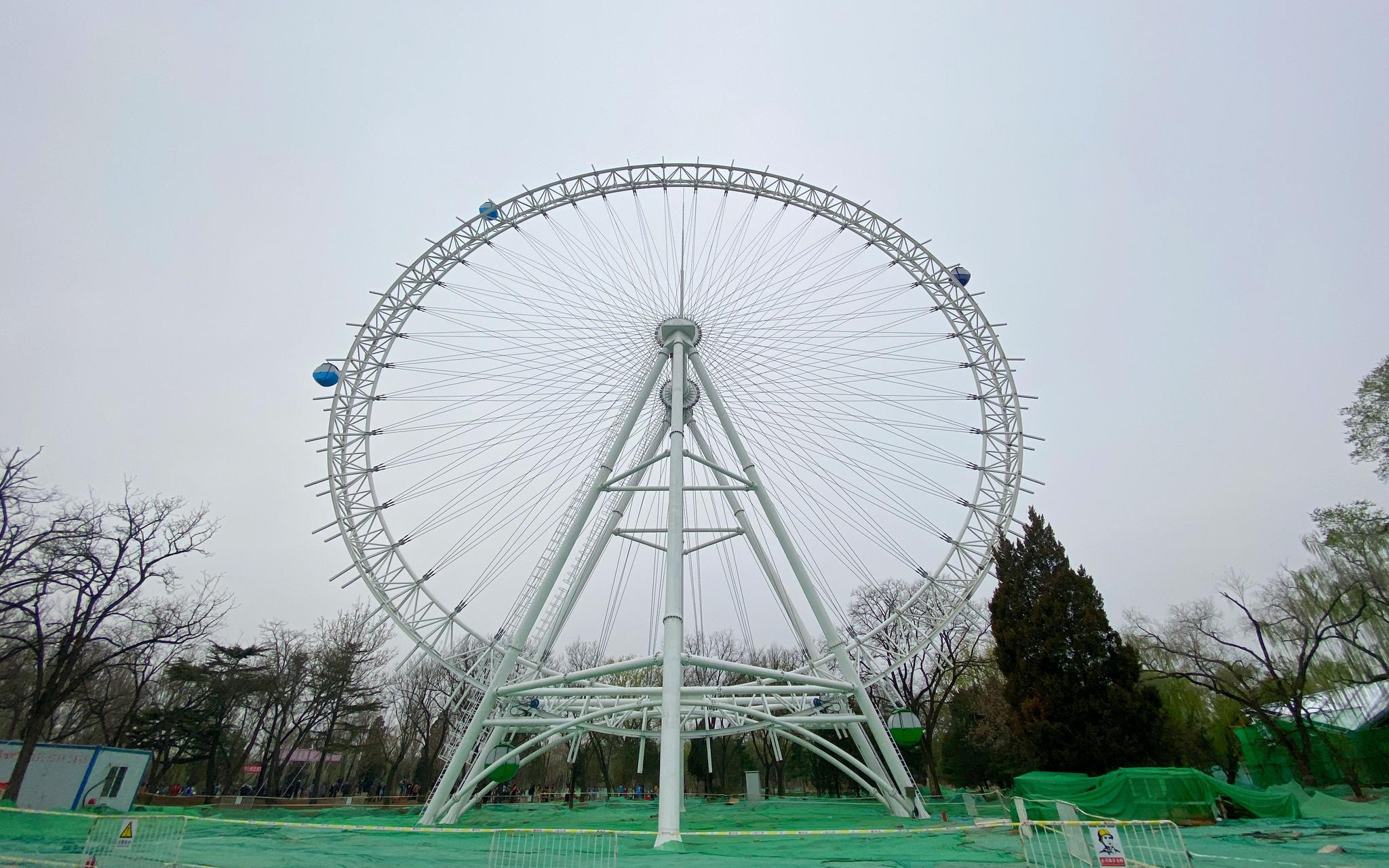 北京龙潭中湖公园7月1日开放摩天轮将回归