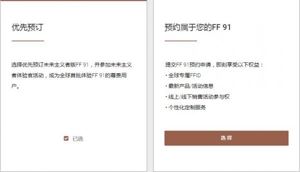 FF91已开端承受预定