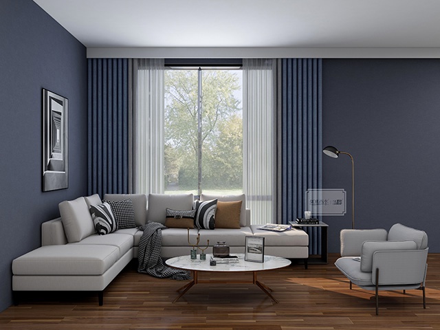 新浪精选如鱼得水溢彩墙布素色带给你的明快与时尚