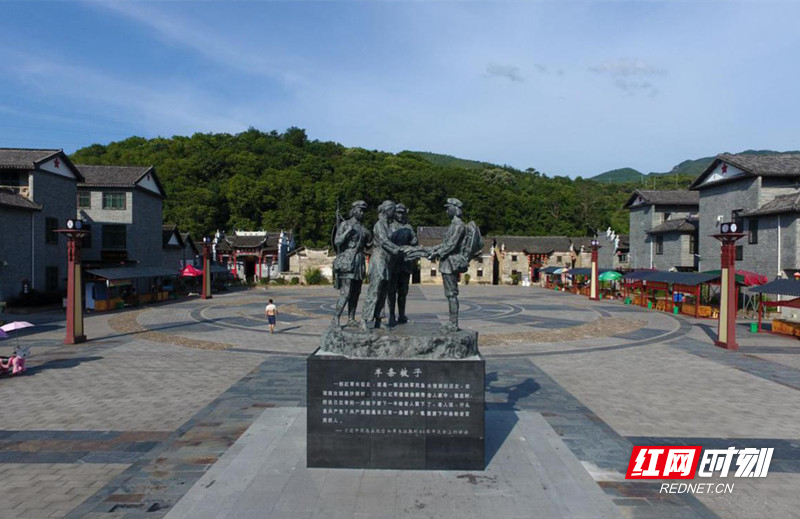 全国文明村镇文明新风润沙洲