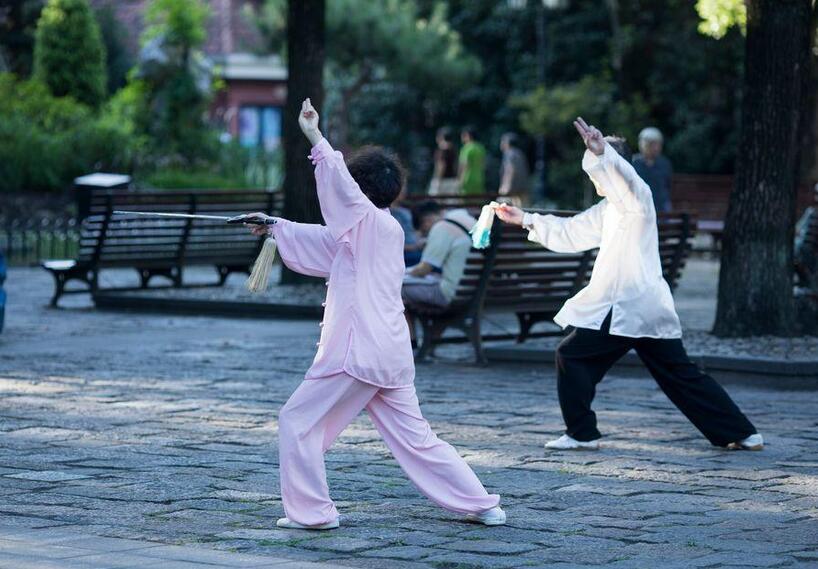 如果柔性比较好,那么打太极对于老年人来说也是十分不错的运动,不光能