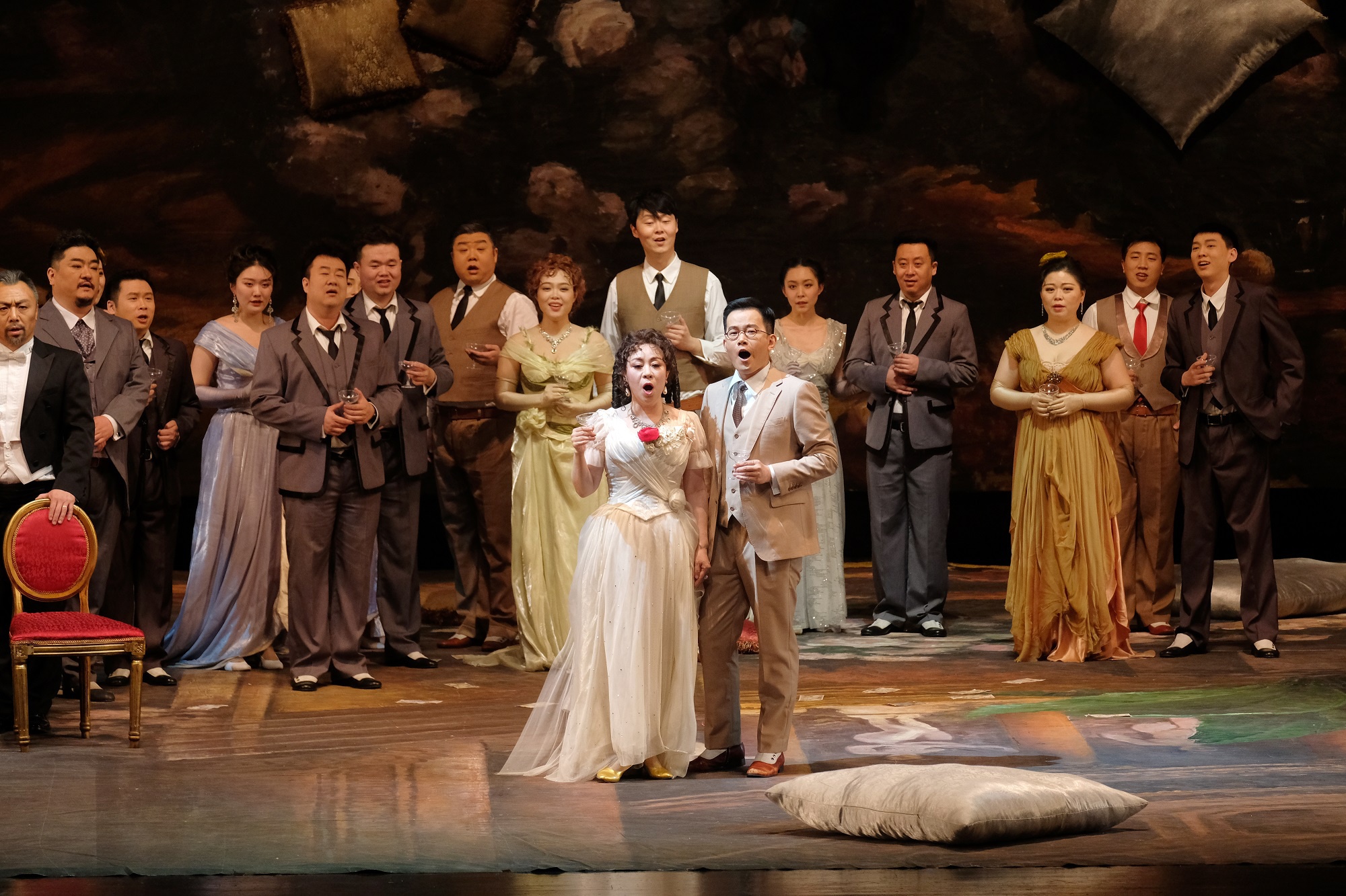 神仙阵容余隆上交张立萍石倚洁廖昌永聚首茶花女