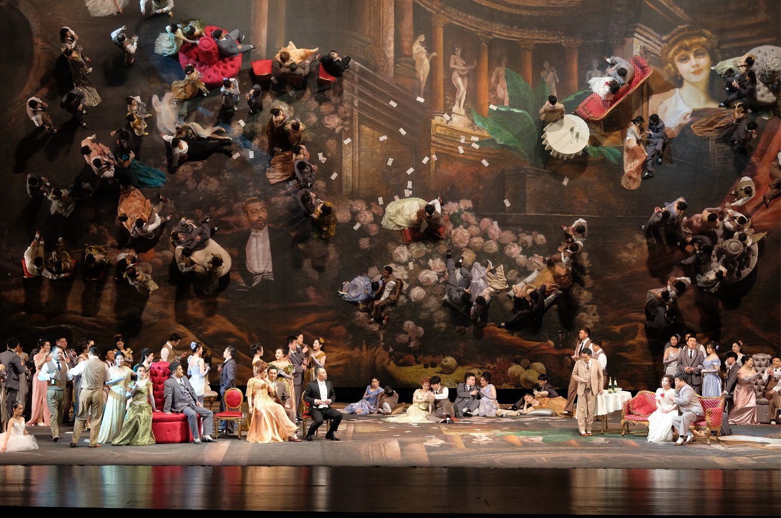 神仙阵容余隆上交张立萍石倚洁廖昌永聚首茶花女