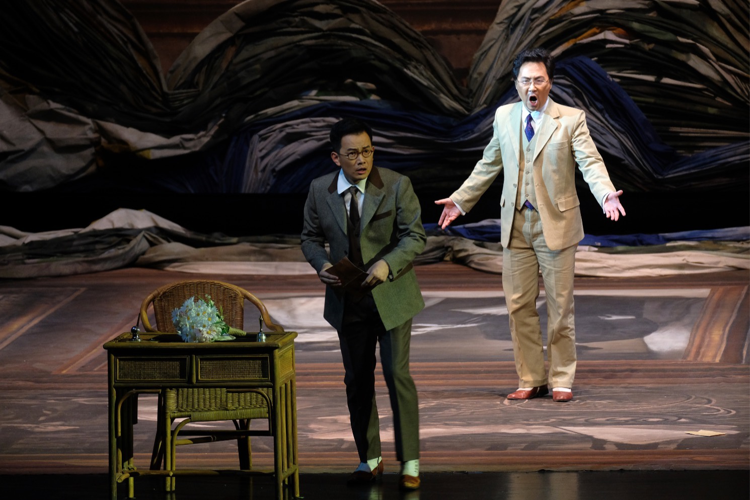 神仙阵容 余隆 上交 张立萍石倚洁廖昌永聚首 茶花女 茶花女 廖昌永 张立萍 新浪新闻