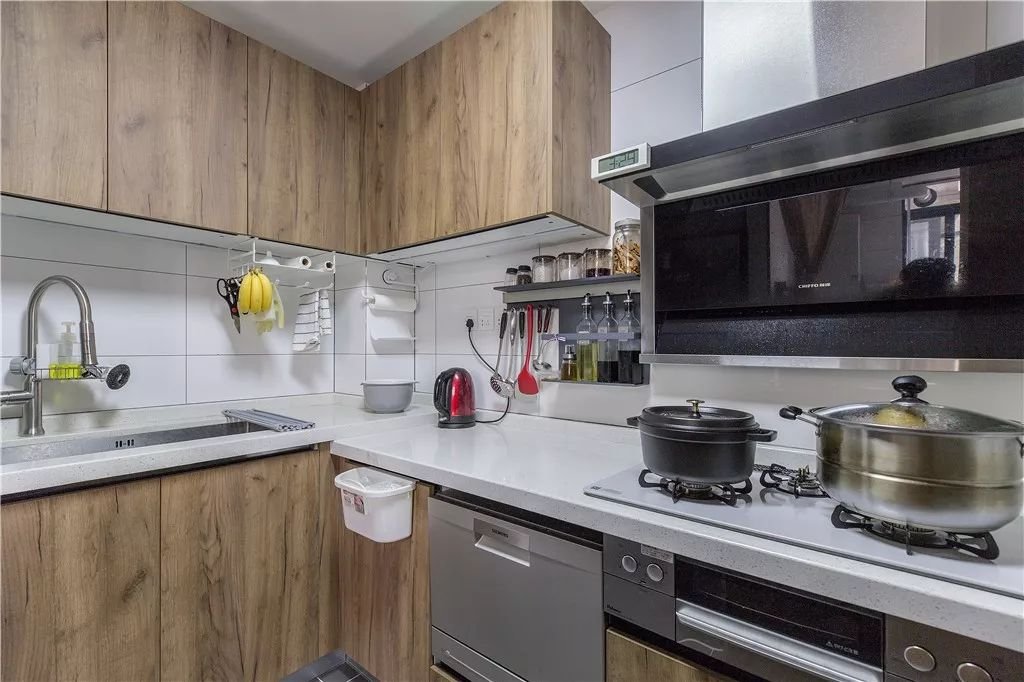 不管家里是一字型厨房,l型厨房还是u型厨房,跟着厨房动线走,就能极