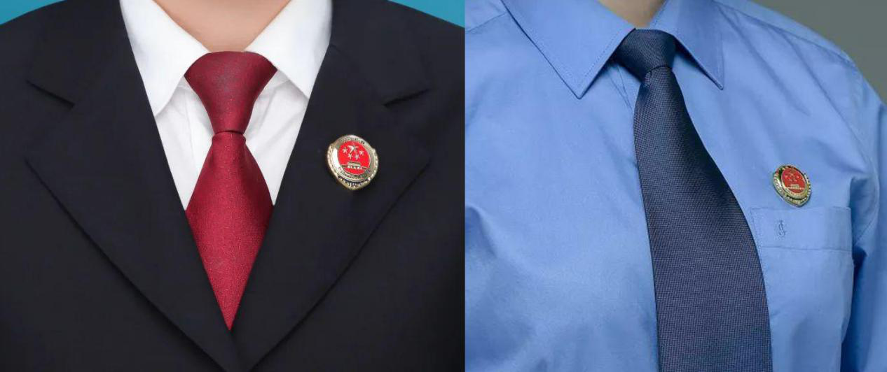 检徽位置参照图