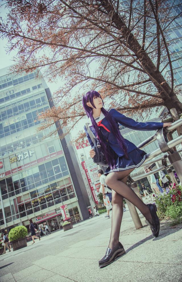 路人女主的养成方法学姐霞之丘诗羽cosplay