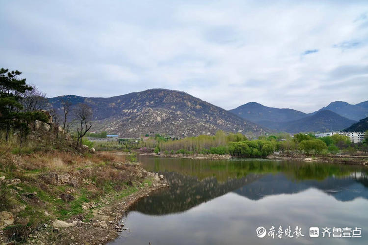 航拍徂徕山国家森林公园巍峨不失秀丽