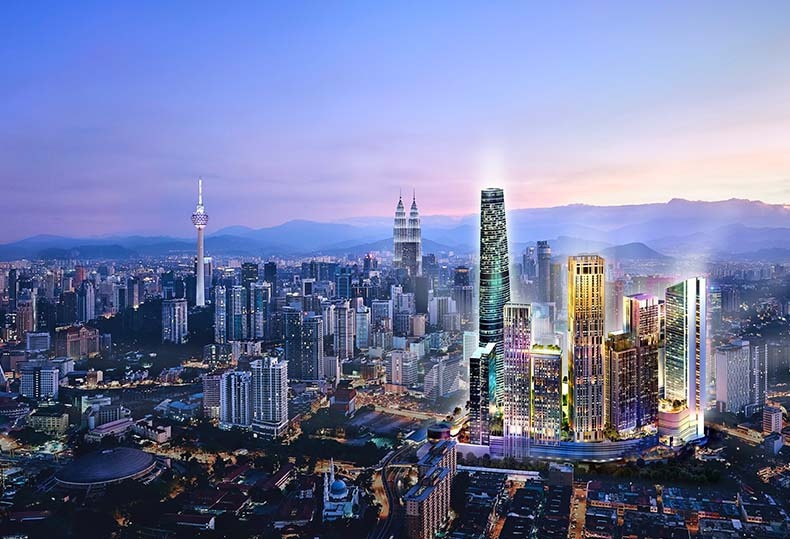 重磅吉隆坡大马城最新进度北站主体结构顺利完成