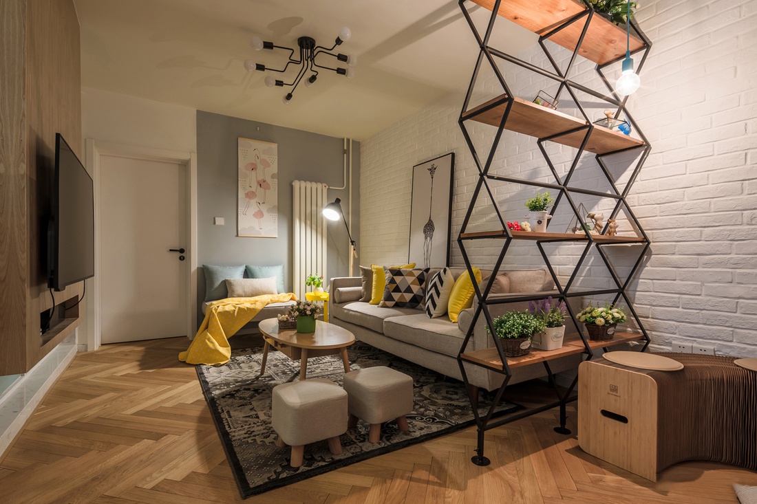 房子装修,利用这5个隔断小技巧,让家更有层次感|柜子|空间|玻璃_新浪