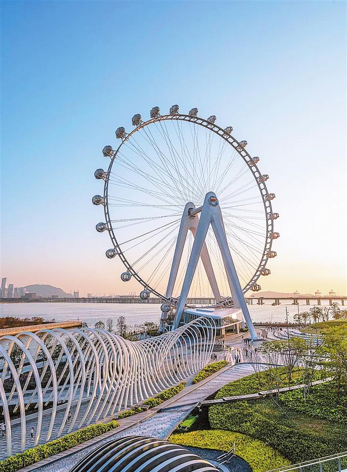 海边摩天轮深圳新地标
