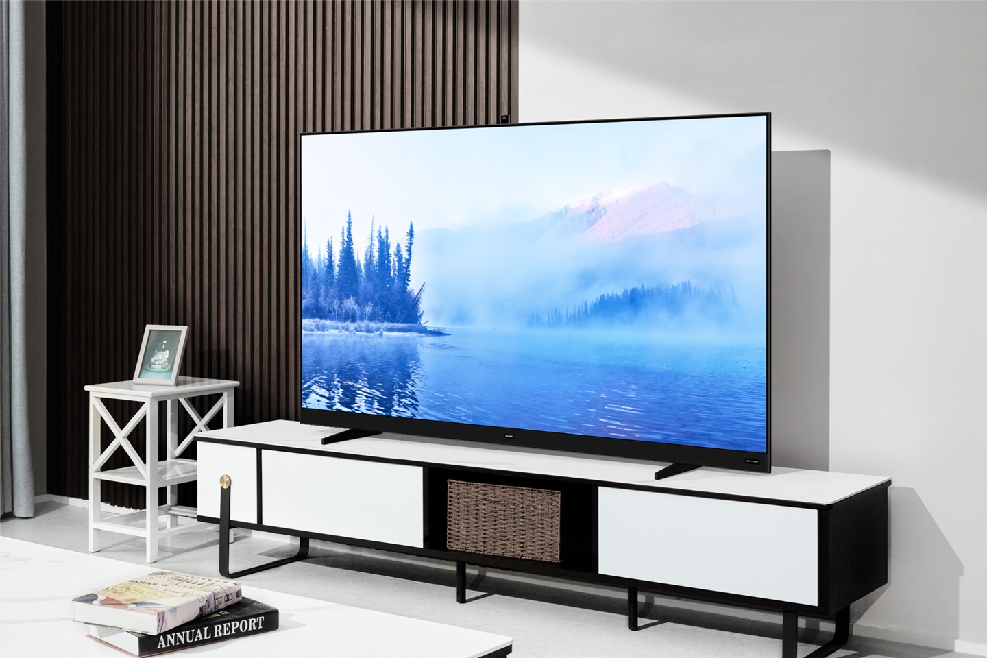 it之家开箱2021款华为智慧屏v65图赏帝瓦雷加持尽享音画