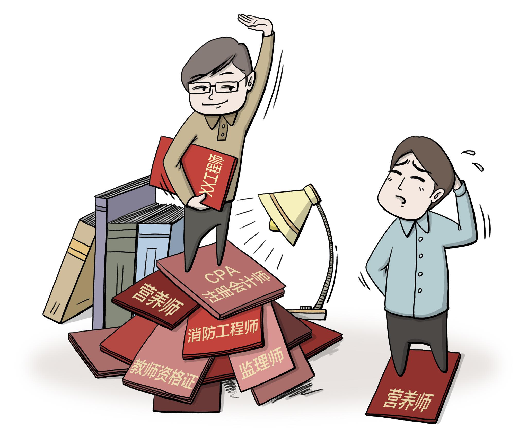 多个证书等于多条出路考证增强自信但别盲从上当