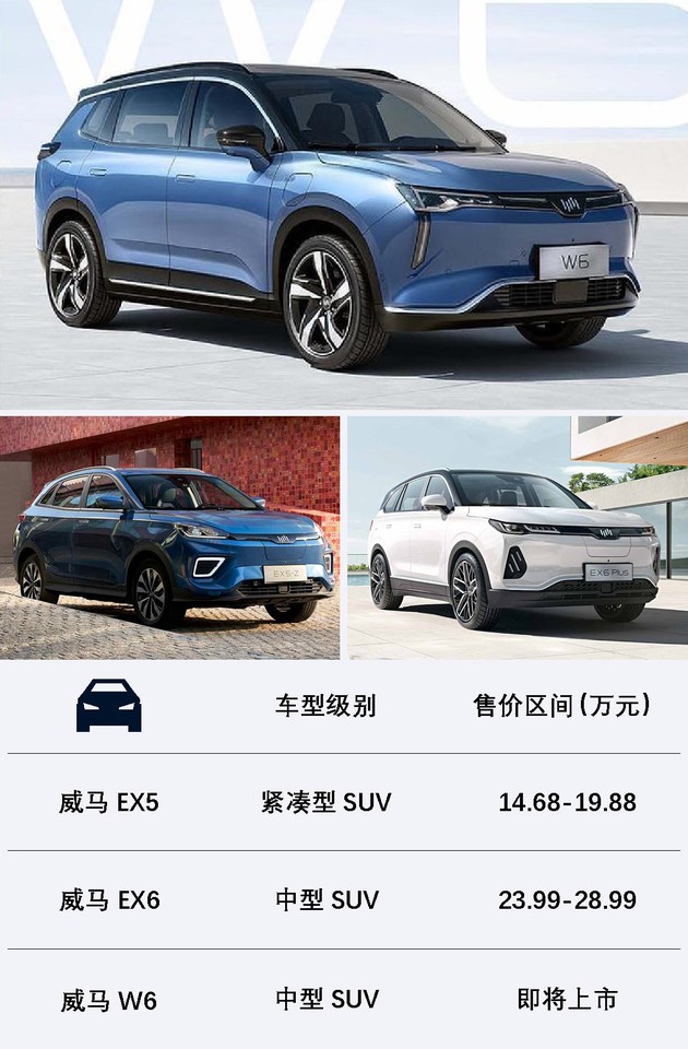 续航620公里的威马w6 预售20万左右/还配了无人泊车系统-新浪汽车