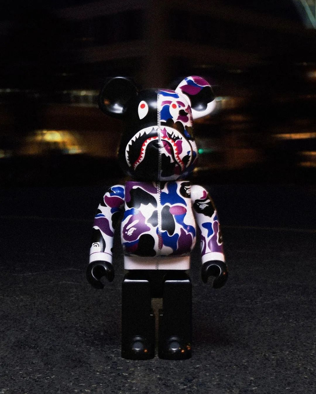 限量100枚bape黑水鬼手表积木熊曝光明日限量发售