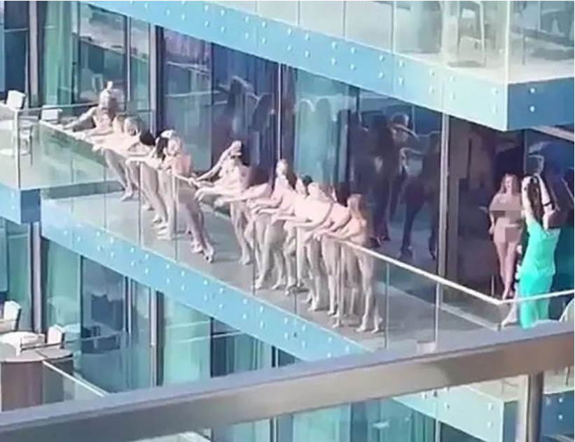 多名女子在阳台拍裸照震惊阿联酋组织者曝光