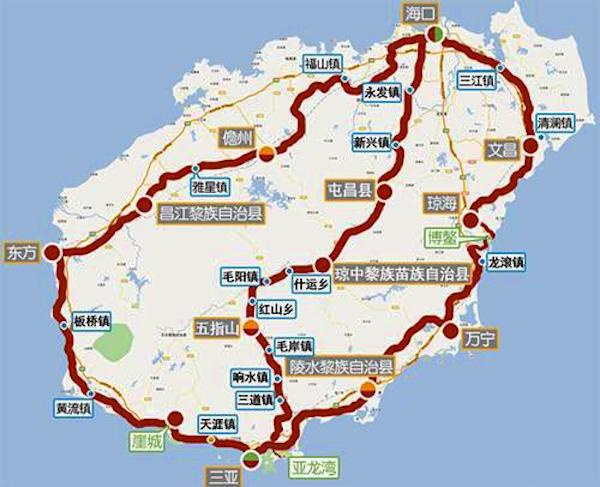 沿着高速自驾游阳光沙滩海风把海南玩一圈①