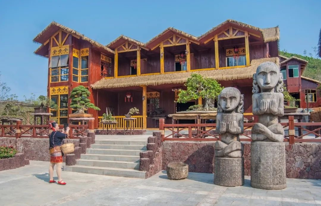 每日一景|白沙老周三村|白沙|黎族|松涛水库_新浪新闻