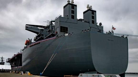 美国海军最新远征海上基地舰服役将部署塞班岛