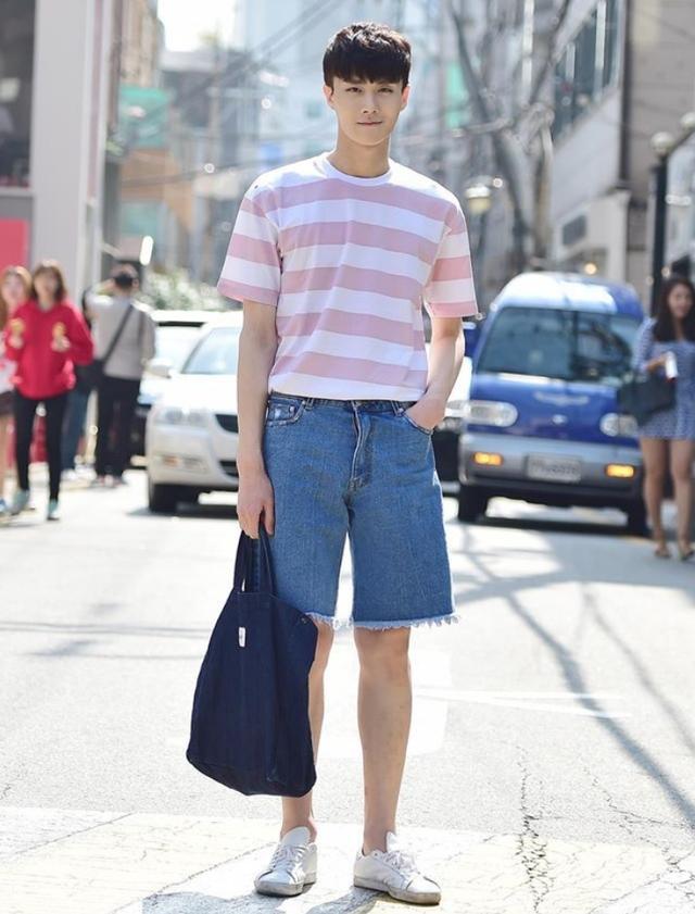 t恤短裤夏天很时髦的搭配学会这样穿轻松打造潮男气质