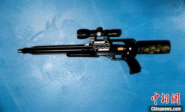 涉案枪支 吉林省红石林区基层法院供图