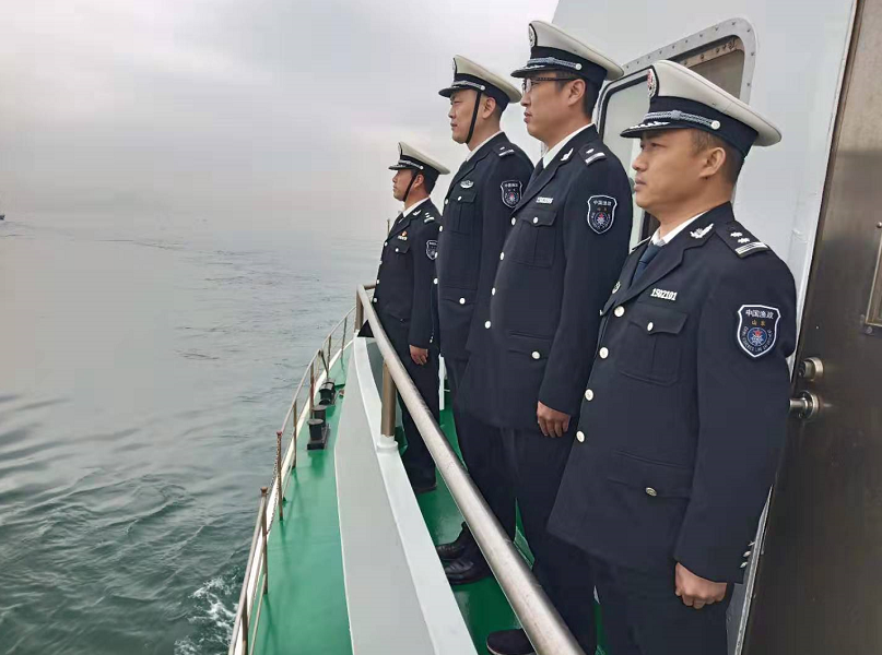 学党史悟思想办实事开新局海洋伏季休渔岸巡执法一线体悟全面启动
