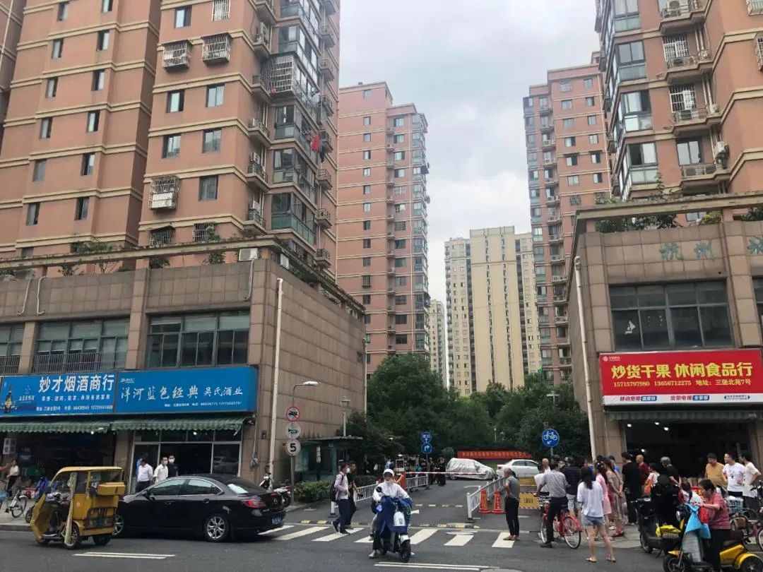 涉事小区杭州三堡北苑