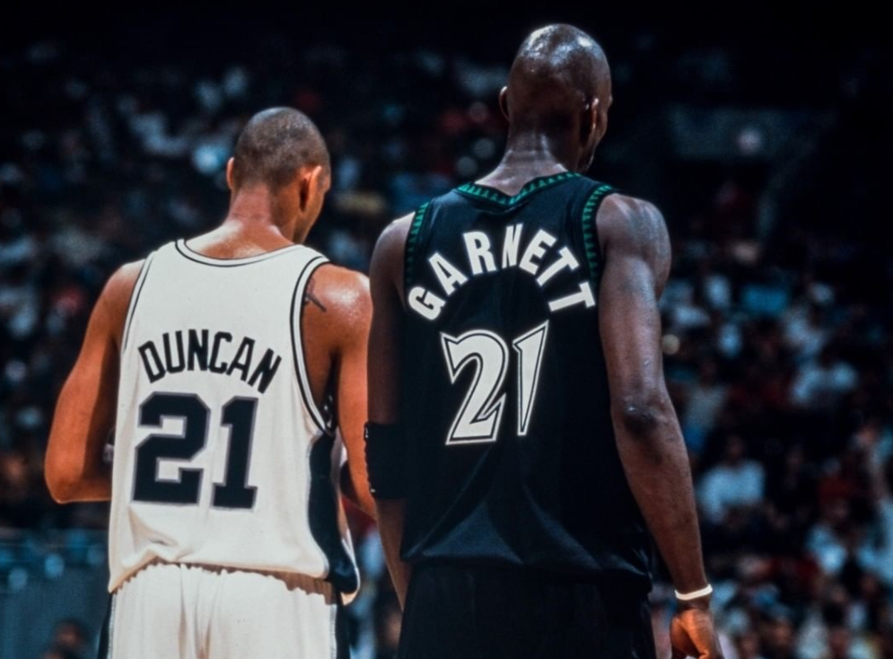 邓肯与加内特用二十载的时光谱写一曲冰与火的赞歌