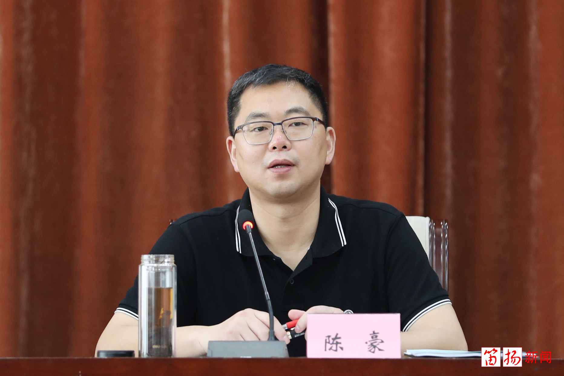 陈豪提标提质抓整治全心全力迎复审