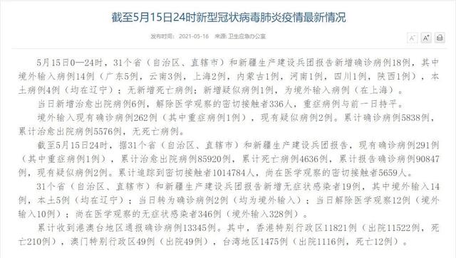 警惕 多名感染者有这个共同特点 本次疫情源头或是 辽宁省 新浪财经 新浪网