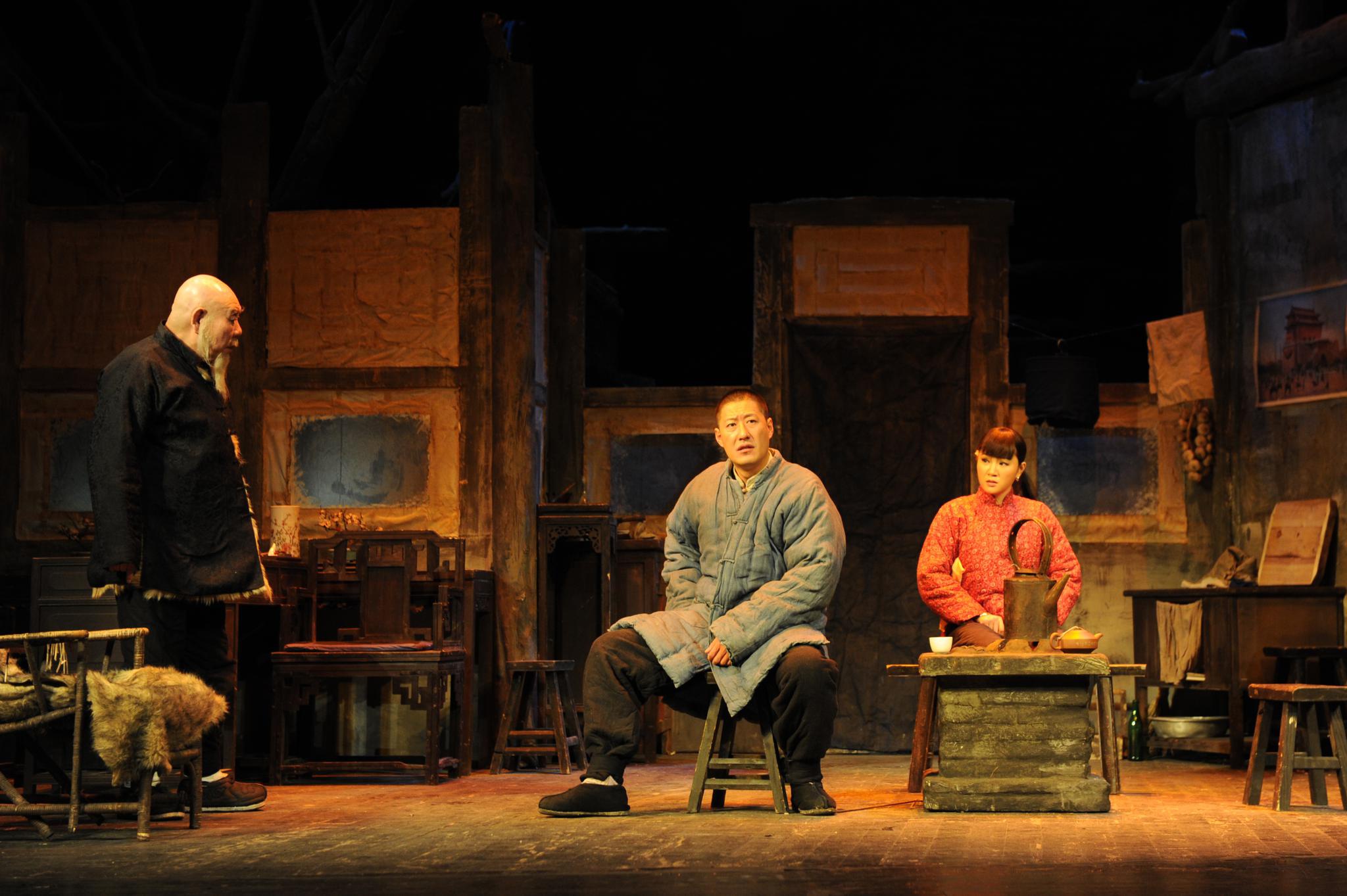 《骆驼祥子》剧照 李春光 摄