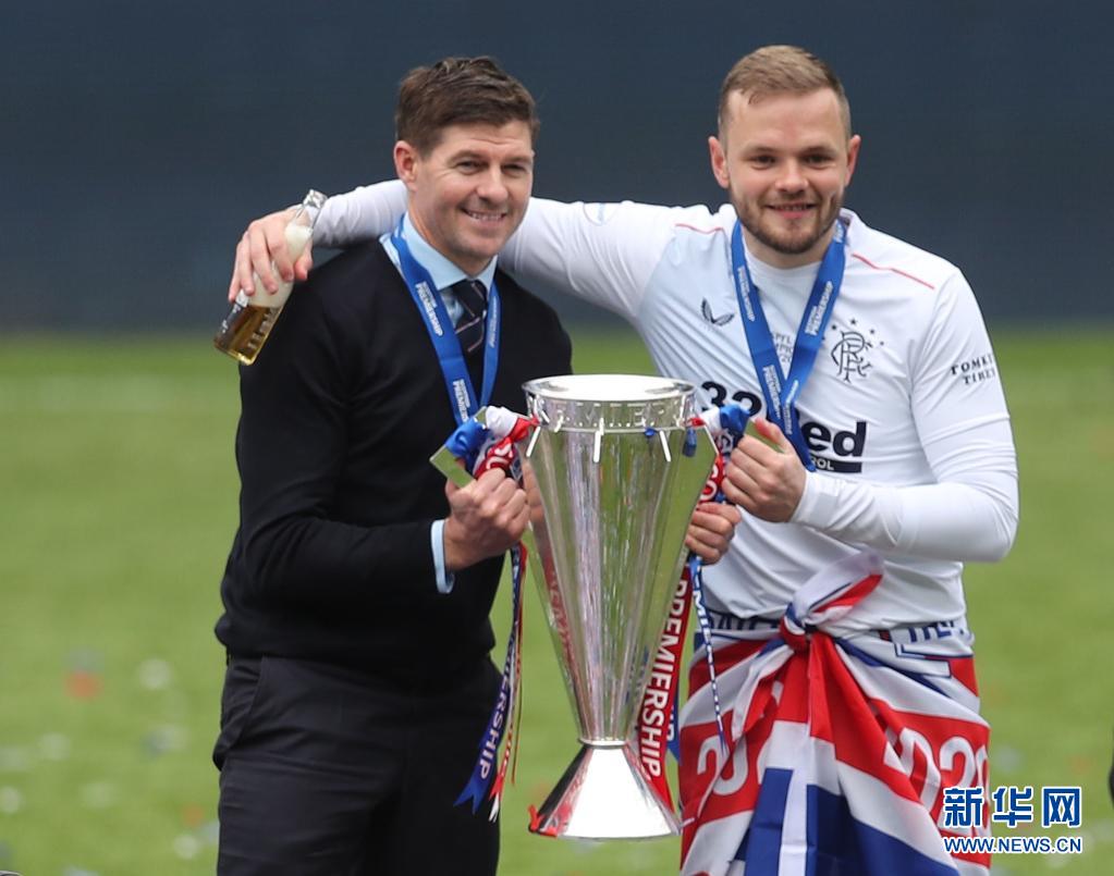 新华社/路透当日,杰拉德执教的格拉斯哥流浪者队在苏格兰足球超级联赛