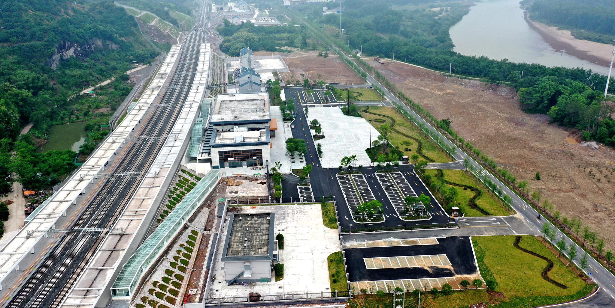 仙居南站准备就绪 静待金台铁路通车