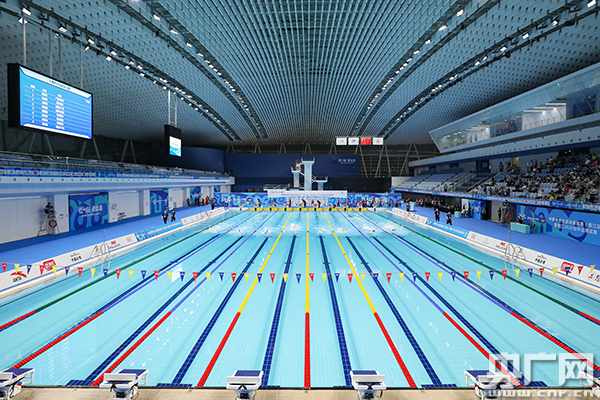 晋江市第二体育中心游泳跳水馆(央广网发&nbsp;赖进财摄)