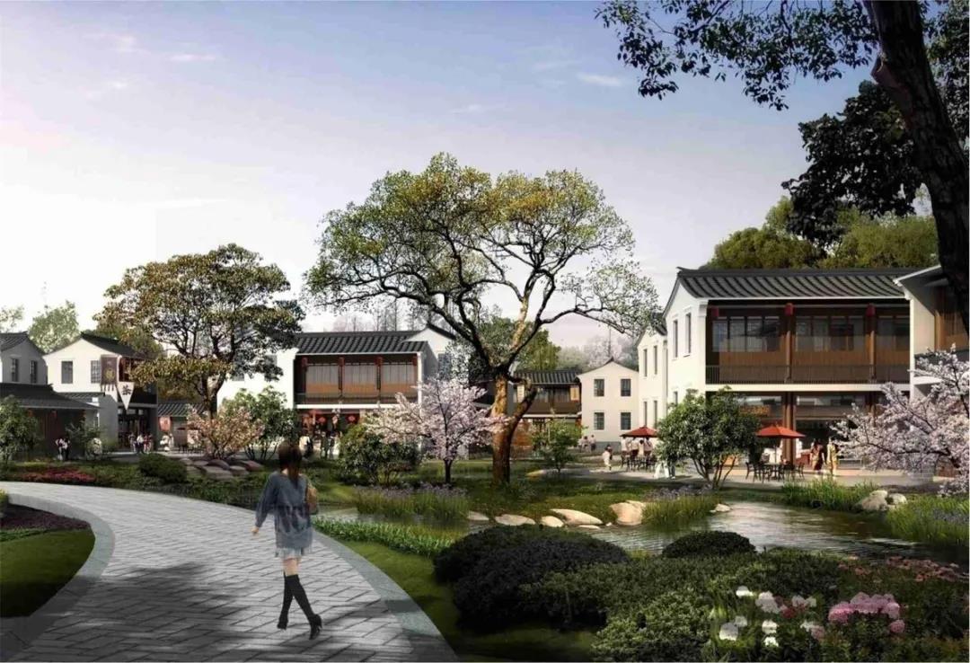 部分村庄规划效果图