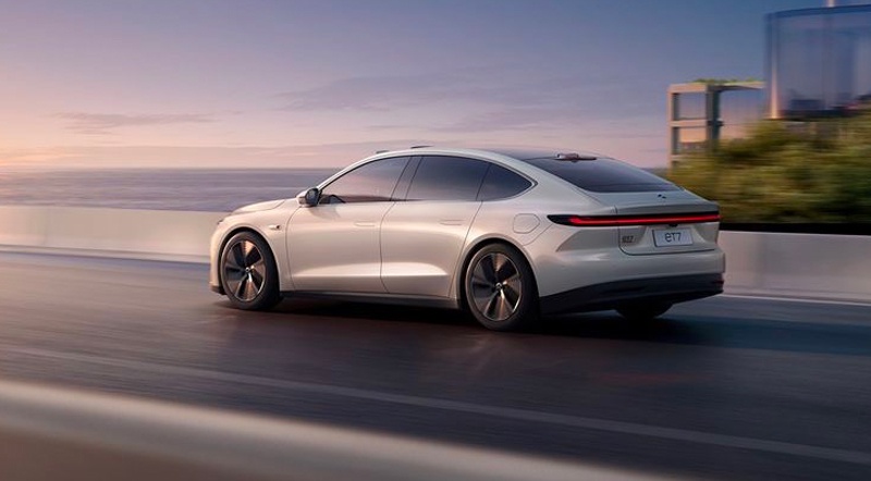 为量产做准备 ET7首台生产线验证样车正式下线